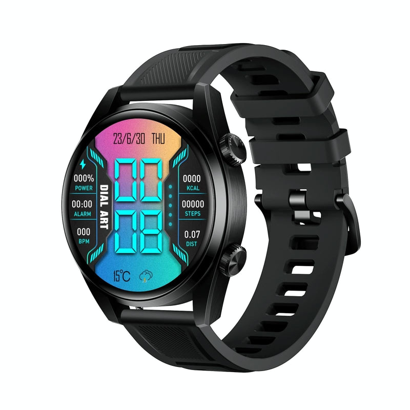 1.43 Inch Ip67 Sport Smart Watch Support Bluetooth Call / Sleep / Blood Oxygen / Heart Rate / Blood Pressure Health Monitor - Silver