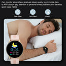 Smart Wristband With Sleep And Heart Monitoring Options - Rose Gold