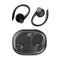 Wireless Earphones with Digital Display and Charging Case - White