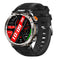 Waterproof Smart Watch With Flashlight And Compass - 1 Inch - Black