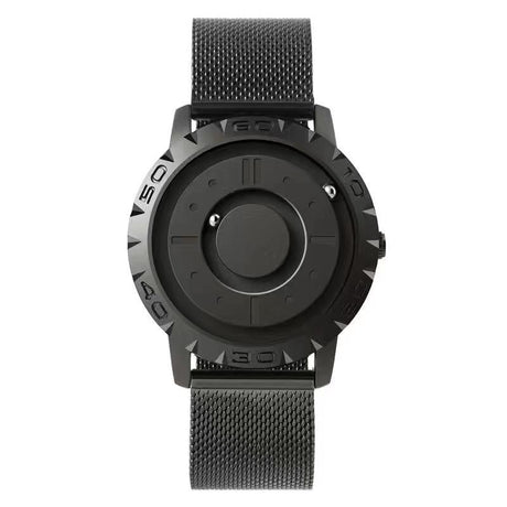 Bezel-free Magnetic Ball Watch - Men Design - Silver