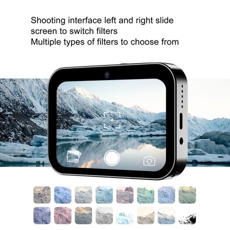 Smart Hd Digital Camera With Touch Screen And Video Recording - Excludes Memory