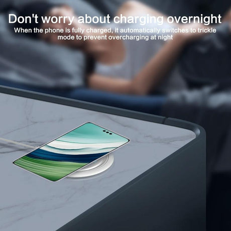 15W Desktop Wireless Charging Pad - White