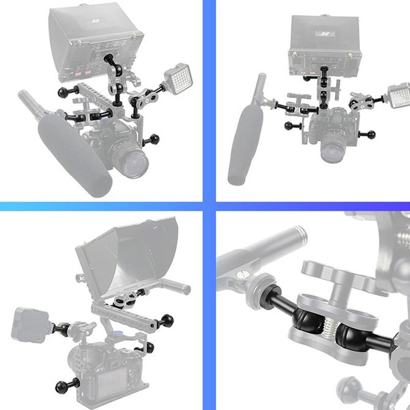 Adjustable Ball Head Adapter For Underwater Photography Lights