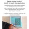1.36 Inch Amoled Screen Leather Strap Smart Watch Support Nfc Function / Blood Oxygen Monitoring - Silver