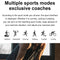 1.36 Inch Amoled Screen Leather Strap Smart Watch Support Nfc Function / Blood Oxygen Monitoring - Silver