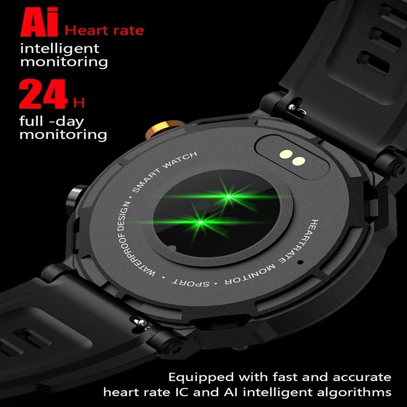 Smart Watch With Heart Rate Blood Pressure And Oxygen Monitoring - Silver