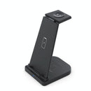 3 In 1 Portable Wireless Charger Detachable - Black