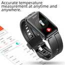 Smart Watch With Heart Rate And Blood Pressure Monitoring - Colour Screen - Pink