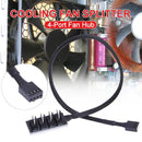 2-Port Pwm Fan Hub For Pc Chassis - A Drag Four