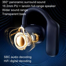 Crystal Air Conduction Bluetooth Earphones - Openbuds Ows - Navy
