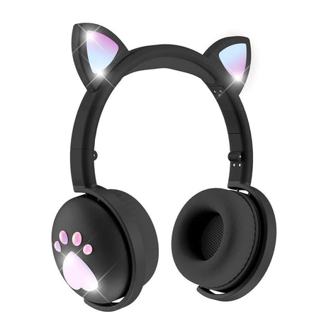 7.1 Surround Sound Cat Ear Gaming Headset With Mic - Pink