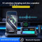 5 In 1 Magnetic Wireless Charger Stand With Clock & Speaker - White