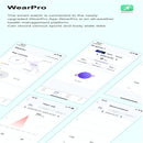 Smart Silicone Watch With Colour Screen - Silver