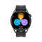 Smart Silicone Watch With Colour Screen - Silver