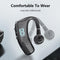 V9s Wireless Earphones with Noise Cancellation and Led Display - Blue Single Ear
