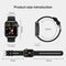 1.85 Inch Ip67 Waterproof Sports Health Monitoring Bluetooth Call Smart Watch - Pink