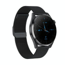 Waterproof Steel Smartwatch With Colour Screen - Ip68 - Silver