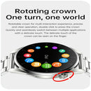 Waterproof Steel Smartwatch With Colour Screen - Ip68 - Silver
