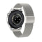 Waterproof Steel Smartwatch With Colour Screen - Ip68 - Silver