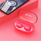 Waterproof Tws Bluetooth Earphones - Hd Stereo Sound - Red