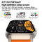 2.01 Inch Waterproof Smart Watch With Bluetooth Call & Health Tracking - Black