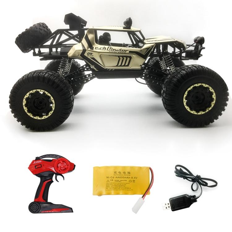1:8 Alloy Remote Control Climbing Car Off-road Vehicle Toy - Black