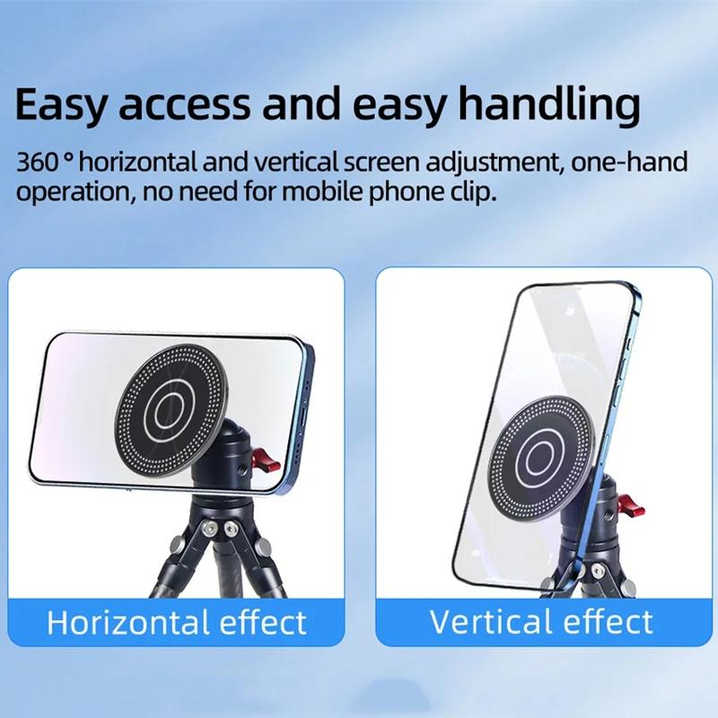 Universal Magnetic Phone Holder For Tripod And Magic Arm