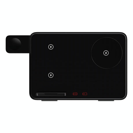 15W Magnetic Wireless Charger With Night Light - White