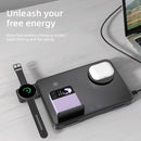 15W Magnetic Wireless Charger With Night Light - White