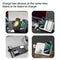 15W Magnetic Wireless Charger With Night Light - White
