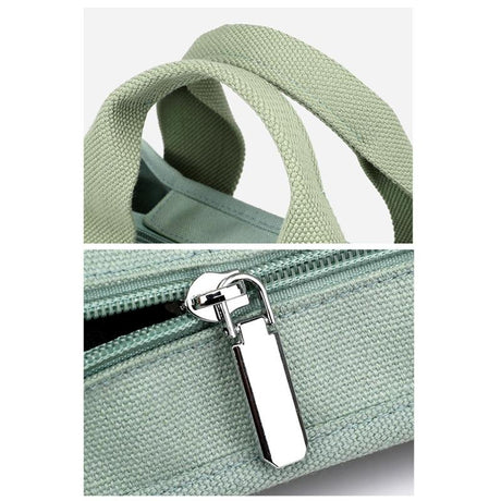 Multi Compartment Shoulder Bag - 3D Design - Green