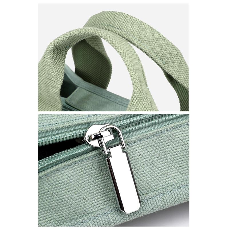 Multi Compartment Shoulder Bag - 3D Design - Green