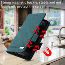 For Samsung Galaxy Z Fold4 5G Leather Flip Case With Magnetic Clasp - Red
