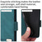 For Samsung Galaxy Z Fold4 5G Leather Flip Case With Magnetic Clasp - Red