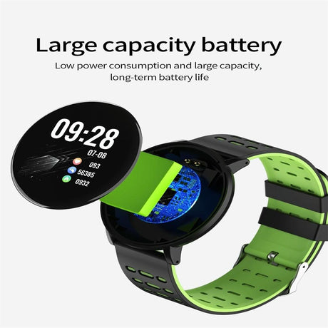 Smart Watch With Call Reminder And Health Monitoring - Blue