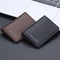 Lightweight Litchi Pattern Card Holder Coffee