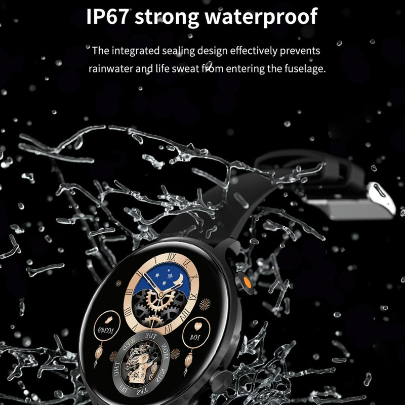 1.39 Inch Bt5.2 Smart Sport Watch Support Bluetooth Call / Sleep / Blood Oxygen / Temperature / Heart Rate / Blood Pressure Health Monitor - Pink