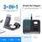 15W 3 In 1 Foldable Wireless Charger - White