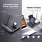 15W 3 In 1 Foldable Wireless Charger - White