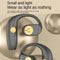 Wireless Bone Conduction Bluetooth Earphones for Sports - Gray