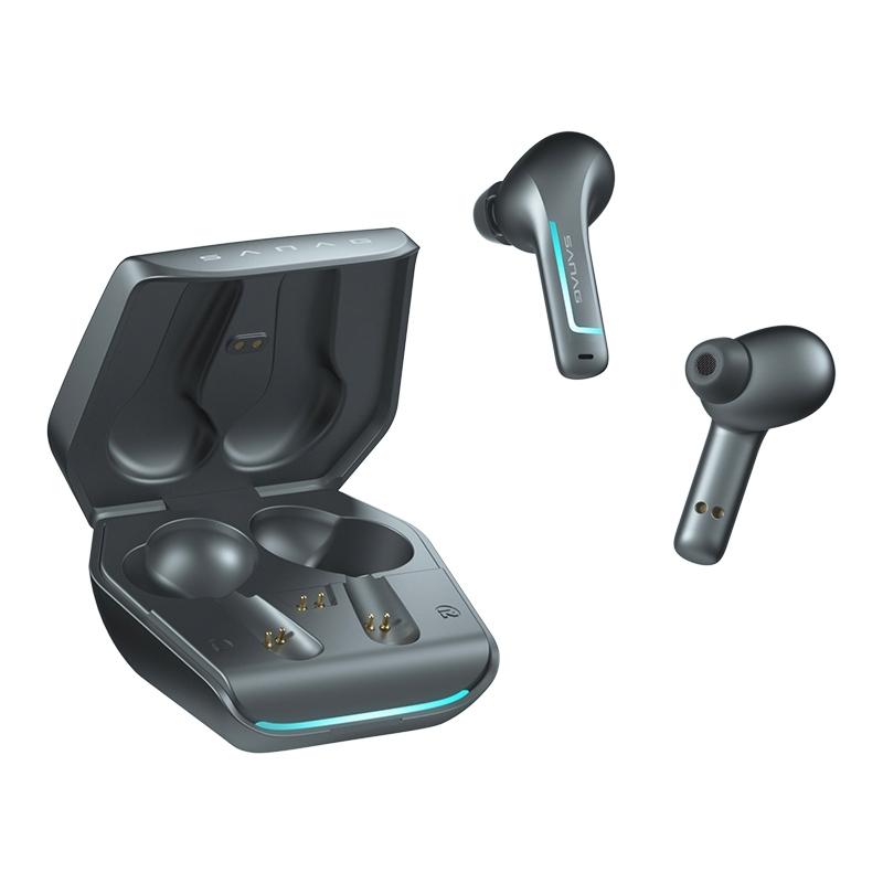 Wireless Bluetooth Game Earphones with Noise Reduction - H2s Pro - Grey