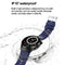 1.39 Inch Ip67 Waterproof Sports Health Monitoring Smart Bluetooth Calling Watch - Blue Silicone