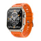 Ip68 Waterproof Bluetooth Smart Watch Health Monitor - Orange