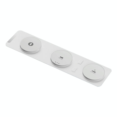15W 3 In 1 Magnetic Wireless Charger - Blue