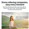 2.01 Inch Bluetooth Call Smart Watch Support Heart Rate / Blood Oxygen - Silver Orange