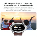 Waterproof Smart Watch With Heart Rate And Sleep Monitoring - Ip68 - Coffee