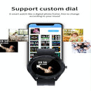 Waterproof Smart Watch With Heart Rate And Sleep Monitoring - Ip68 - Coffee