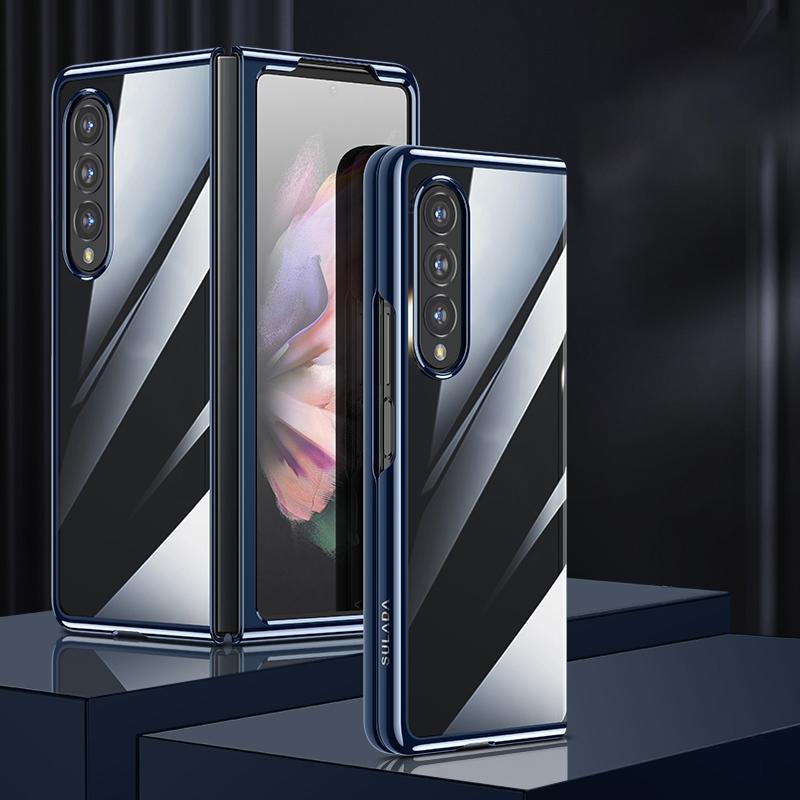For Samsung Galaxy Z Fold4 5G Shockproof Protective Case - Black