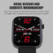 1.8 Inch Tft Screen Bluetooth Smart Watch Support Heart Rate Monitoring & 100+ Sports Modes - Red Blue